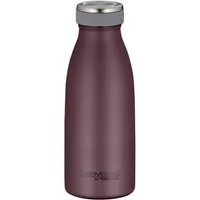 THERMOcafé Isolierflasche TC BOTTLE, aus doppelwandigem Edelstahl, spülmaschinenfest, gummierter Drehverschluss, absolut dicht bei Kohlensäure