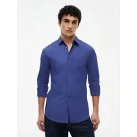 Tommy Jeans Langarmhemd Sabim Stretch Shirt Stretch Hemd, Premium, Slim Fit, mit Elasthan