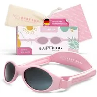 Schallwerk Sonnenbrille Baby Sonnenbrille 6-36 Monate UV-Schutz ohne Verrutschen weiches Kopfband, leichtes Gewicht, hoher Schutz