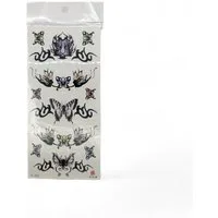 Eyecatcher Schmuck-Tattoo Vielfältige Temporäre Tattoos – Florale, Tribal- und Tiermotive