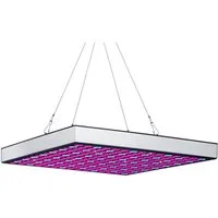Clanmacy Pflanzenlampe LED Pflanzenlampe 15W Grow Lampe Vollspektrum 225 LEDs Pflanzenlicht