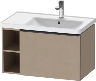 Duravit D-Neo Waschtischunterbau wandhängend Leinen Matt 784x452x440 mm - DE42570BD750000 DE42570BD750000