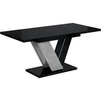 ALTDECOR Esstisch CLASI (Esstisch ausziehbar, Esszimmertische, Tisch Wohnzimmertisch), Esszimmertisch ausziehbar 120 - 160 x 80 x 75 cm