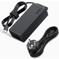 Bolwins K48C 65W Netzteil USB-C Ladegerät 20V 15V12V9V5V Laptop Lenovo HP ASUS Notebook-Netzteil (65 W Ladeleistung Automatische Leistungsanpassung Kurzschlussschutz)