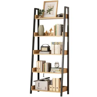 Bücherregal,, Braun, Holzwerkstoff, 63x158x30 cm, Wohnzimmer, Regale, Bücherregale