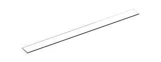 Keuco Glasabl. Ersatzteil SPS 90110 955x80x6mm, 90110000040 90110000040