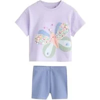 Next T-Shirt & Shorts Oberteil und Shorts im Set (2-tlg)