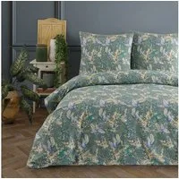 Buymax Bettwäsche Almira, Renforcé, 3 teilig, Bettbezug-Set 200x220 cm 100% Baumwolle mit Reißverschluss hochwertig