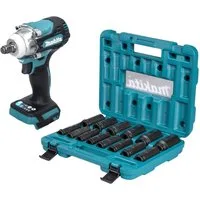 Makita Akku-Schlagschrauber DTW 300 Z Akku Schlagschrauber 18 V 330 Nm 1/2" Brushless
