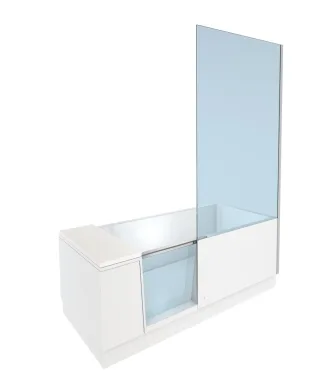 Duravit Shower + Bath Badewanne mit Tür Weiß Matt 1700x750 mm - 700404000000000 700404000000000