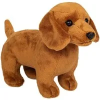 Teddy Hermann® Kuscheltier Teddy Hermann Hund Dackel 21 cm hellbraun Plüschhund