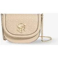 GLAMIRA Handtasche GoAnywhere Beige Umhängetasche (1-tlg), echt Leder