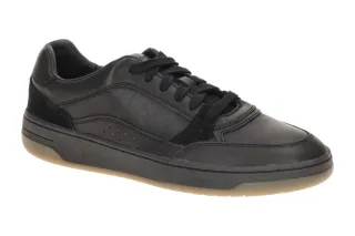 Geox U56M5A SEDRAL COURT Herren Sneakers Schwarz wasserdicht atmungsaktiv