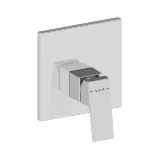 VitrA Minimax Square Einhebel-Brausearmatur V-Box Unterputzmontage Chrom,A43731EXP A43731EXP
