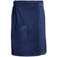Schiesser Sarong Saunakilt Turin für Herren in angesagter Reiskornoptik, Frottier, Knöpfe