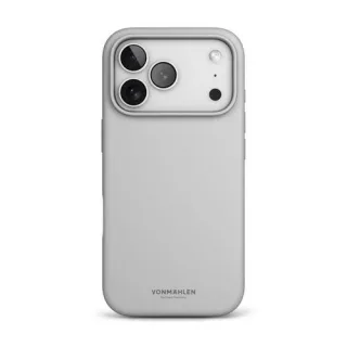 Vonmählen Soft Silicone Case iPhone 17 Pro Max Light Gray