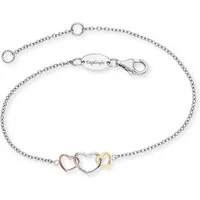 Engelsrufer Armband 3 HERZEN TRICOLOR