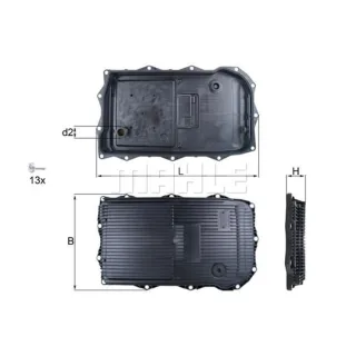 Mahle Hydraulikfilter Audi BMW Jaguar Land Rover
