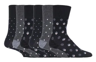 Gentle Grip - 6 Paar Herren Gentle Grip nicht elastische Socken - SOMRJ578