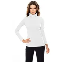 heine T-Shirt Rollkragen-Shirt Langarm