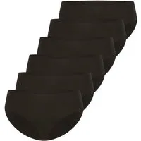 YSABEL MORA Midislip BASIC COLLECTION COTTON (6er Pack) mit hauchzarten Materialien gefertigt