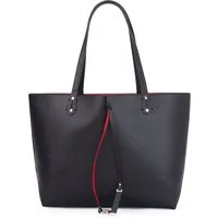Princely London Shopper Lena – Extrem robuster Shopper aus hochwertigem Kunstleder