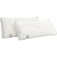 Irisette Kopfkissen irisette® Sensible 2er Set 40x80 cm, Füllung: 100% Polyester, Seitenschläfer, Rückenschläfer, Bauchschläfer, temperatur- und feuchtigkeitsregulierend, Bezug aus Naturmaterialien