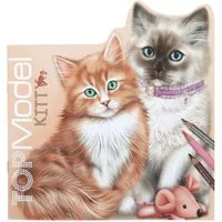 Depesche Skizzenbuch TOPModel Kitty Malbuch figürlich mit Kitty und Doggy, Kreatives Zeichnen für Kinder