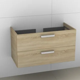 Artiqua 415 Waschtischunterschrank für Living 814436 Castello Eiche quer NB, 415-WU2L-L17-7136-426 415-WU2L-L17-7136-426