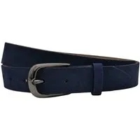 AnnaMatoni Ledergürtel AnnaMatoni Damen Ledergürtel in hochwertigem Velour Leder 3cm