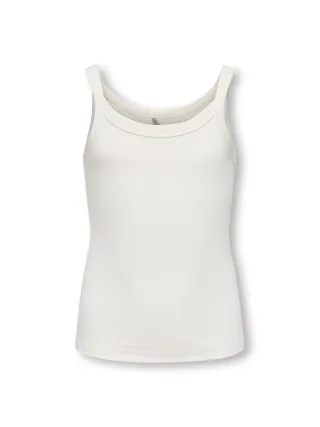 KIDS ONLY - KOGJILL LIFE S/L TOP JRS NOOS Cloud Dancer - Gr. - 164