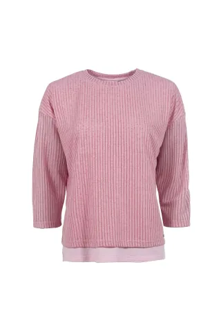 squesto - Leichtsweat 3/4 soft rose - Gr. - 38