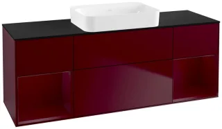 Villeroy & Boch Waschtischunterschrank Finion G74 1600x603x501mm Wandbel WT mit., G742HBHB G742HBHB