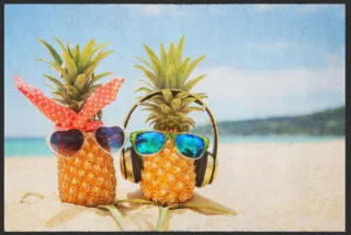 Fussmatte Ananas 6354 | Größe: 60 cm x 45 cm