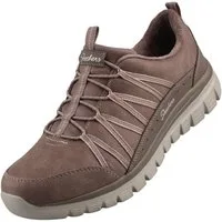 Skechers 100889-DKTP Slipper Damen-Sneaker mit leicht wärmenden Innenfutter