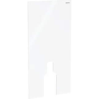 Geberit Frontverkleidung zu Monolith Sanitär- modul für Stand-WC 101cm Glas weiß, 242382SI1 242382SI1