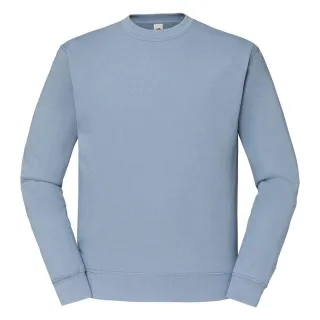 Fruit Of The Loom Herren Classic 80/20 Raglan Sweatshirt (Mineral Blau)