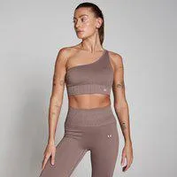 MP Damen Tempo Rib Nahtloser Asymmetrischer BH – Haselnuss - XXL