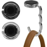 kwmobile Taschen-Halterung kwmobile Tisch Handtaschenhalter Haken, (2-tlg., 2x Faltbare Antirutsch Taschenhaken Halterung für Handtaschen)