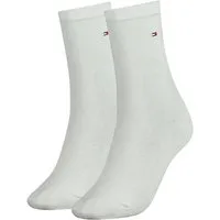 Tommy Hilfiger Socken TH WOMEN SOCK CASUAL 2P (2-Paar, 2 Paar) mit flacher Zehennaht