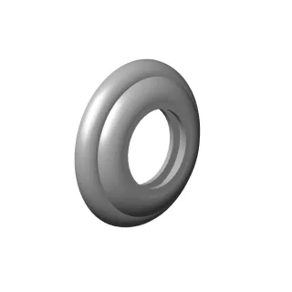 Dornbracht Rosette Ersatzteile 092735004 D. 55 x D. 26,3 x 10 mm Chrom 092735004-00