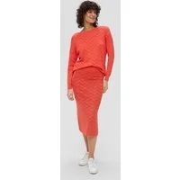 s.Oliver Midirock Rock Midirock mit Strickmuster