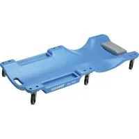 Rollbrett Kunststoff, Roll-Liege blau, belastbar bis 130Kg