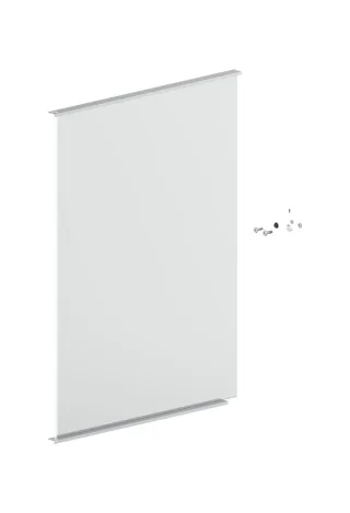 Keuco S-Tür Match 128x3 Ersatzteil SPS 90101 90101170042 li. 499x700mm silb.-elox., 90101170042 90101170042