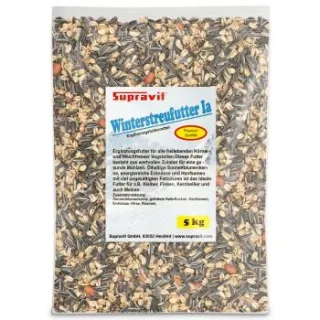 Supravit Winterfutter | Streufutter für Wildvögel 5 kg