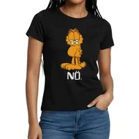 Spreadshirt T-Shirt Garfield Nö Nein Kein Bock Lustig Frauen T-Shirt (1-tlg)