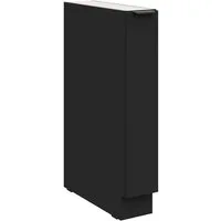 Küchen-Preisbombe Unterschrank Schrankauszug 15 cm Küche SIENA Schwarz Küchenzeile Küchenblock