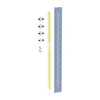 Geberit Gis Dusch-Element 461796001 für Walk-in Dusche, für Duschtrennwand