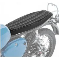 Craftride Sitzbank Sitzbank flach für Simson S51 S50 S70 Sitz # VN5 Wabendesign schwarz