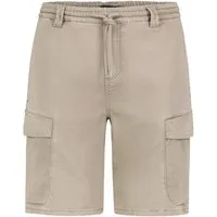 Urban Surface Cargoshorts Elastischer Bund mit Kordelzug Cargotaschen Bermuda_Pants